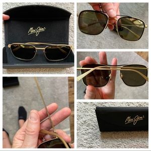 Maui Jim polarized aviator sunglasses